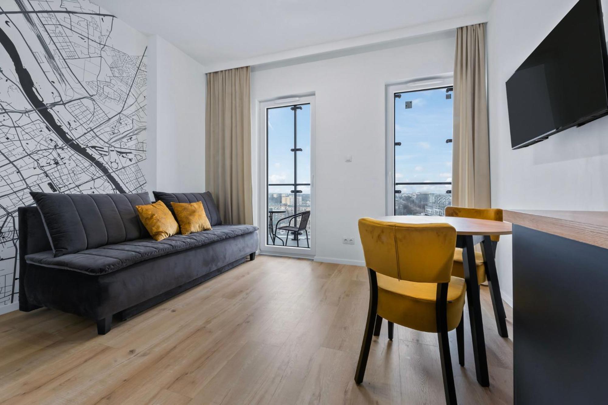 Rentplanet - Apartamenty Kasprzaka Varsovia Exterior foto
